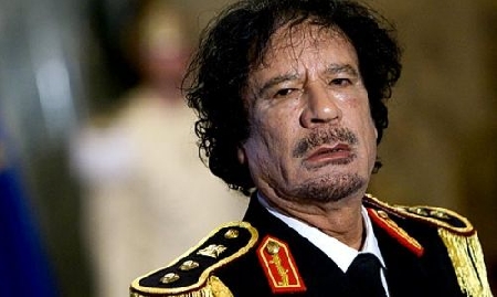 13 Oct. 2011 For Qadhafi - the writing is on the wall