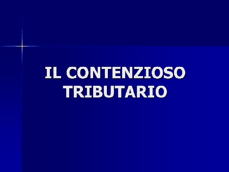 Tributi erariali indiretti (riforma tributaria del 1972) - Im...