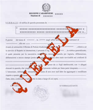 Procedimento penale archiviato. Il querelante puo' essere rit...