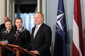 20 Jan. 2012 NATO Secretary General praises Latvia as a commi...
