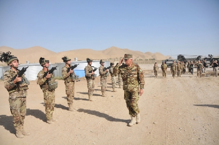 Il Capo di Stato Maggiore dell’Esercito visita il contingente...